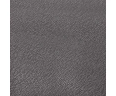 Dvivietė sofa su šezlongu, L formos, pilka, 125 cm, dirbtinė oda