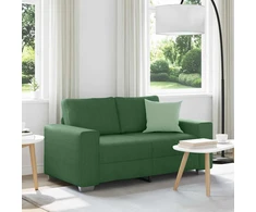 Dvivietė sofa, tamsiai žalia, 160x77x82 cm, velvetas, audinys