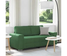 Dvivietė sofa, tamsiai žalia, 180x77x82 cm, velvetas, audinys