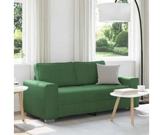 Dvivietė sofa, tamsiai žalia, 180x77x82 cm, velvetas, audinys