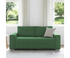 Dvivietė sofa, tamsiai žalia, 180x77x82 cm, velvetas, audinys