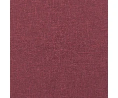 Dvivietė sofa, vyno raudonumo, 180x77x82 cm, audinys