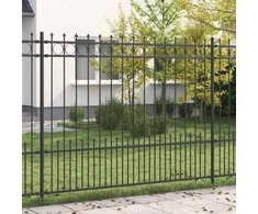 Dygliuota žiedų tvora HORST Juoda
