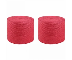 Džiuto virvė 2 pcs Raudona 100% Tossa jutas