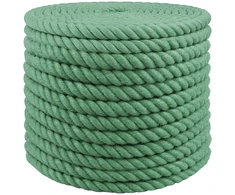 Džiuto virvė 20 mm Žalia 100% Tossa jutas