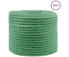 Džiuto virvė Žalia 100% Tossa jutas