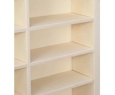 Sieninis vitrina Smėlio 30 x 4,5 x 96 cm Apdirbta mediena