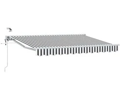 Elektrinė ištraukiama pavėsinė Antracito ir baltos 2,5 x 2 m