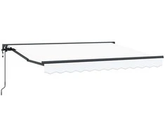 Elektrinė ištraukiama pavėsinė Balta 3,5 x 2 m