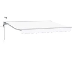Elektrinė ištraukiama pavėsinė Baltas 2,5 x 2 m