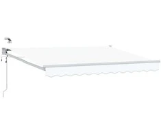 Elektrinė ištraukiama pavėsinė Baltas 3,5 x 2 m