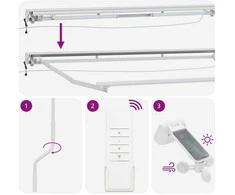 Elektrinė ištraukiama pavėsinė 3 x 2,5 m