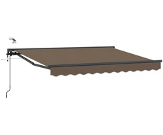 Elektrinė ištraukiama pavėsinė Taupe 5 × 3,5 m