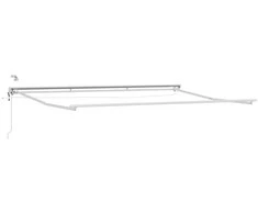 Elektrinė markizė su LED apšvietimu Baltas 4,5 × 3,5 m