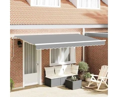 Markizės rėmas Balta 4 x 2 m metalas