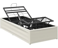 Elektrinis reguliuojamas lovos rėmas Balta 200 x 90 x 33,5 cm