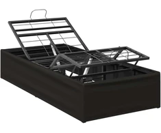 Elektrinis reguliuojamas lovos rėmas Juoda 200 x 100 x 33,5 cm