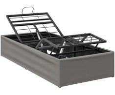 Elektrinis reguliuojamas lovos rėmas Taupe 200 x 100 x 33,5 cm