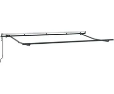 Markizės rėmas Antracitas 4 x 2 m metalas