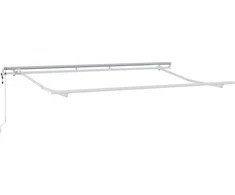 Markizės rėmas Balta 3,5 x 2 m metalas