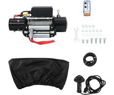 Elektrinis winchas PVC Juoda