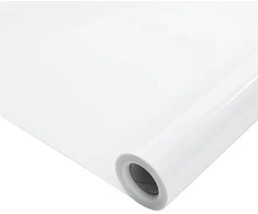 Elektrostatinė langų plėvelė Frosted Balta 90 x 1000 cm PVC