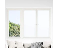 Elektrostatinė langų plėvelė Frosted Balta 45 x 2000 cm PVC