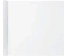 Elektrostatinė langų plėvelė Frosted Balta 45 x 2000 cm PVC
