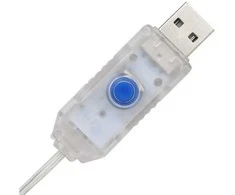 Elnių Galva 140 LED spalvingas 68 x 36,5 x 62,5 cm Akrilas