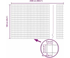 Euro tvoros su stulpu 25 x 1 m PVC dengtas plienas Žalia