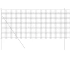 Euro tvora Pilka 1,2 x 25 m PVC padengta geležis