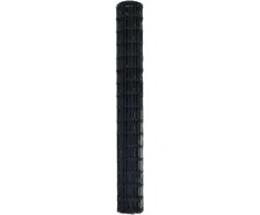 Euro tvora Pilka 1,6 x 10 m PVC padengta geležis