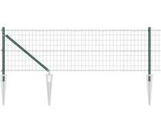 Lauko Euro tvora su smeigėmis 50 x 0,4 m PVC dengtas plienas
