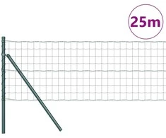 Euro tvoros žemės tvirtinimas 25 x 0,6 m PVC dengtas plienas