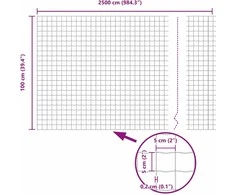 Euro tvoros su stulpu 25 x 1 m PVC dengtas plienas Žalia