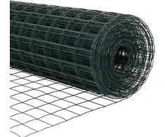 Eurų tvora su betono baze 50 x 0,6 m PVC dengtas plienas Žalia