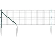 Lauko Euro tvora su smeigėmis 50 x 0,6 m PVC dengtas plienas