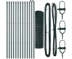 Euro tvoros žemės tvirtinimas 25 x 1,2 m PVC dengtas plienas
