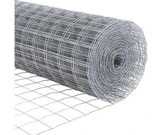 Lauko Euro tvoros gruntinis tvirtinimas 25 x 1,2 m Sidabrinė