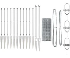 Lauko Euro tvora su smeigėmis 10 x 1 m Galvanizuotas plienas