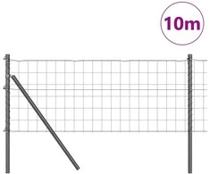 Euro tvoros žemės tvirtinimas 10 x 0,6 m PVC dengtas plienas