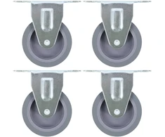 Fiksuoti ratukai, 4vnt., 75mm