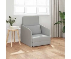Sofa lova Debesų pilka 65 x 80 x 83 cm audinys