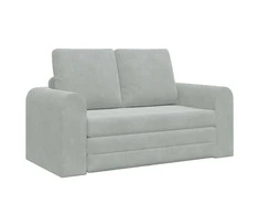 Sofa lova Šviesiai pilka 148 x 71 x 83 cm Aksomas