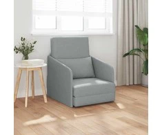 Sofa lova Šviesiai pilka 65 x 80 x 83 cm audinys