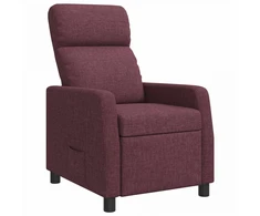 Fotelis Atsilošimas Violetinė Audinys