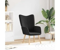 Fotelis krėslas Juoda 62 x 67 x 95,5 cm Šerpos audinys