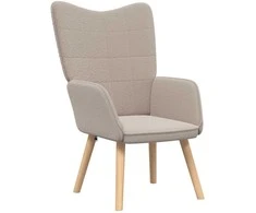 Fotelis krėslas Šviesiai pilka 62 x 67 x 95,5 cm Šerpos audinys