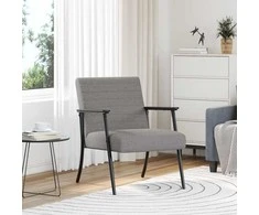 Fotelis krėslas Taupe 59 x 75 x 78 cm audinys