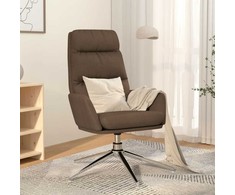 Fotelis Poilsio kėdė, taupe spalvos, audinys